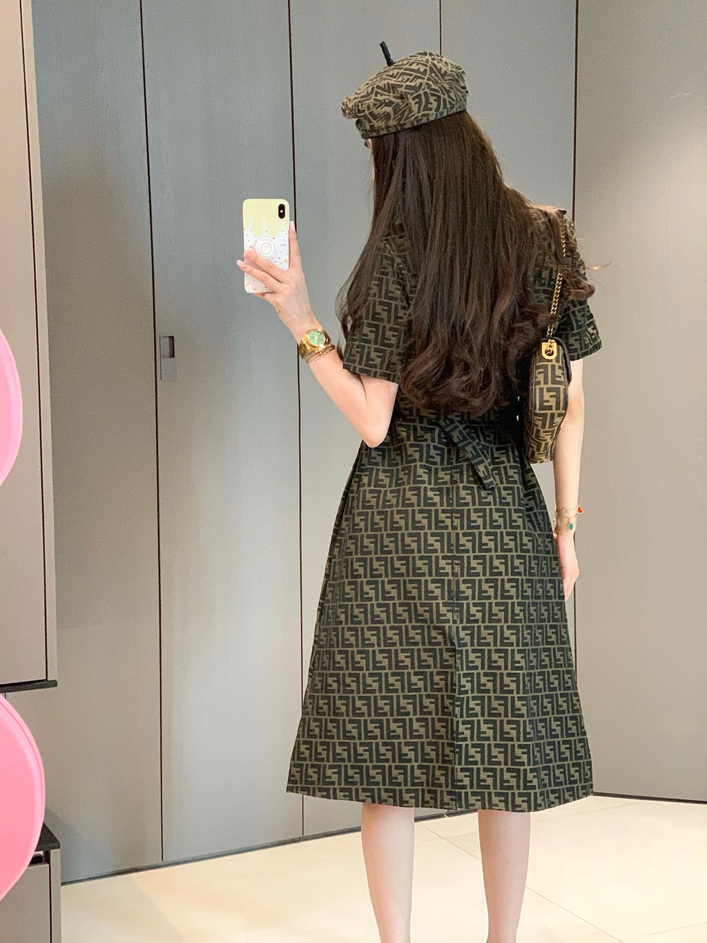 Vestido fendi