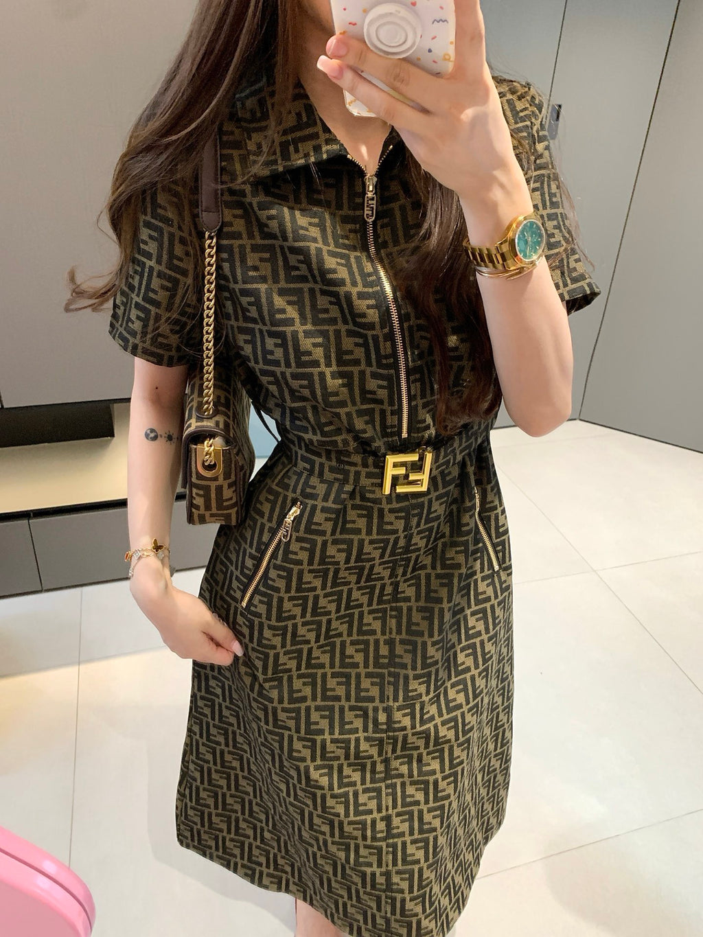 Vestido fendi