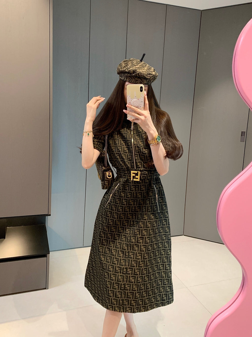 Vestido fendi