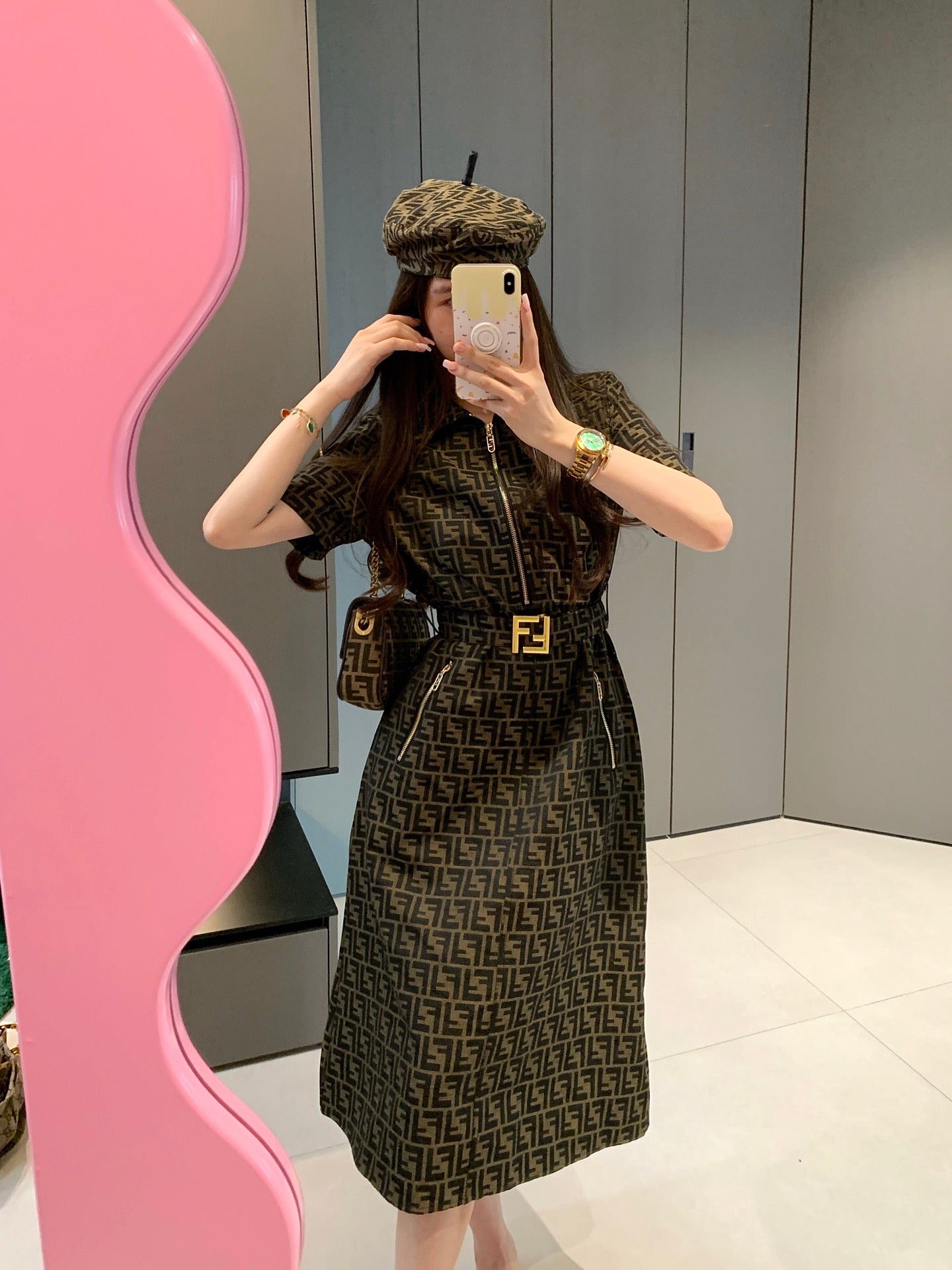 Vestido fendi