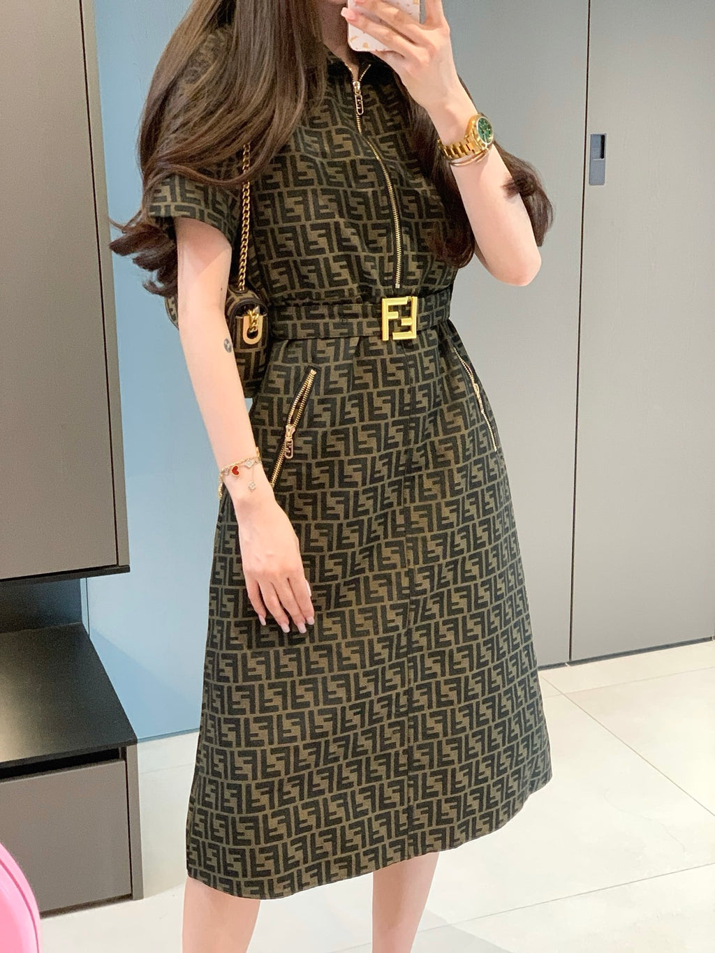 Vestido fendi